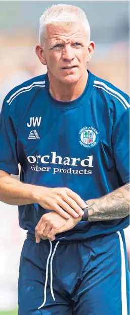  ?? SNS. ?? Jim Weir is planning to return to the game once he takes a much-needed break following a recent car accident.