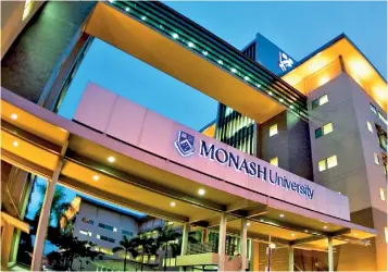 MONASH – AUSTRALIA DEGREE COURSES INCLUDING MEDICINE – STUDYING IN MALAYSIA  - INFORMATION & INTERVIEW SESSIONS AT EDLOCATE COLOMBO - 9TH DECEMBER 2018  - PressReader