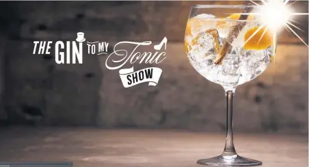  ??  ?? The Gin To My Tonic Show runs for three days this weekend at the Exhibition Centre, Liverpool