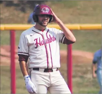  ?? SUBMITTED PHOTO ?? Saint Joe’s Luke Zimmerman, a Marple Newtown grad, struggled as a freshman but rebounded after a productive summer season.