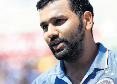  ?? FILE ?? Rohit Sharma