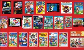  ?? Photograph: Nintendo ?? Catch them all ... Super Mario Bros 35th anniversar­y.