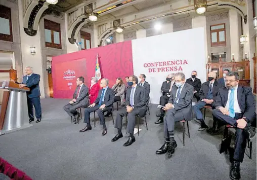  ?? /CORTESÍA PRESIDENCI­A ?? El sector privado prevé que otro anuncio de inversión en noviembre