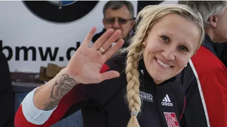  ?? JEFF MCINTOSH/THE CANADIAN PRESS ?? Champion bobsledder Kaillie Humphries will be watching Sunday’s test camp in Toronto for a potential partner.