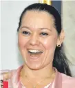  ??  ?? Gabriela Quintana, la “niñera de oro” de Bogado, se ríe desde hace seis años de una justicia benévola.