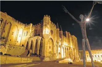  ?? AFP | Getty Images ?? The Palais des Papes in Avignon is the largest Gothic building constructe­d during the Middle Ages.