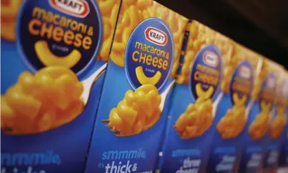  ??  ?? Macaroni and cheese products were identified as an unlikely gateway to nude photo sharing as Kraft’s promotiona­l campaign backfired. Photograph: Jonathan Ernst/Reuters