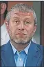  ??  ?? ABRAMOVICH