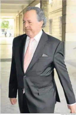  ?? JUAN CARLOS VÁZQUEZ ?? El ex presidente de Invercaria Tomás Pérez-Sauquillo.