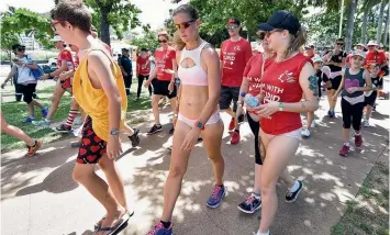  ??  ?? The Cupid's Undie Run is coming to Geelong next year.