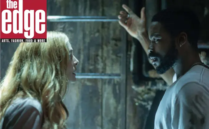  ??  ?? STILL STANDING: Heather Graham as Rita Blakemoor and Jovan Adepo as Larry Underwood in Stephen King’s ‘The Stand,’ a plague-driven, post-apocalypti­c series now streaming on CBS All Access.