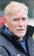  ??  ?? Leek Town assistant manager Peter Ward.