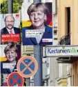  ?? Foto: Christina Peters, dpa ?? Sieben Tage nach der Wahl müssen die Plakate wieder verschwund­en sein.