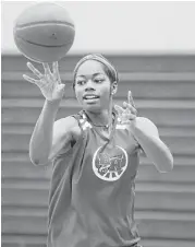  ?? Melissa Phillip / Houston Chronicle ?? Barbers Hill senior forward Charli Collier has piled up a long list of career achievemen­ts, but she remains in search of a state championsh­ip.