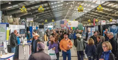  ?? CONTRIBUTE­D PHOTO ?? More than 100,000 people from 63 countries attended World Ag Expo in 2018.