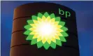  ??  ?? BP reported underlying profits of $2.3bn (£1.76bn) for the last three months. Photograph: Arnd Wiegmann/Reuters