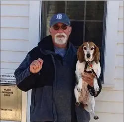  ?? Submitted photo ?? Victor Ventura and his beagle Bella have been exploring RI together.