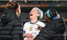  ?? Hannah Peters/Fifa/Getty Images ?? Megan Rapinoe was a popular figure with her USA teammates. Photograph: