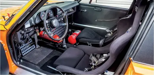 ??  ?? Above: Cramped cockpit made the 914/6 GT unpopular with Monte Carlo drivers, more used to 911s with extra storage in the rear seat…