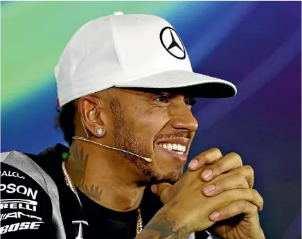 ?? PHOTO: GETTY IMAGES ?? There seem to be almost no limits to the vanity of the Me Machine that is Lewis Hamilton.