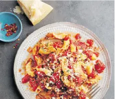  ??  ?? Wednesday One-pot Lamb Bolognese