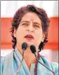  ?? ?? Priyanka Gandhi Vadra