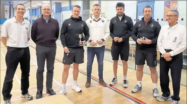  ?? ?? Bearsted were the final winners of the Maidstone District Cricket Partnershi­p six-a-side competitio­n