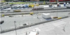  ?? Foto: Imago ?? Vorbereite­te Grenzkontr­ollstelle am Brenner: Drohen Wartezeite­n zwischen 90 Minu ten und mehreren Stunden?