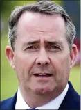  ??  ?? ‘PUNISHED’: Tory Liam Fox