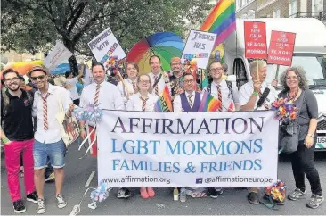  ??  ?? Aaron McManus is welcoming people from the LGBT community for two faith events in Southport and Liverpool