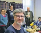  ?? Photograph: Iain Ferguson, The Write Image ?? Robin McAlpine of the Common Weal in the Aye2Aye shop in Fort William High Street.