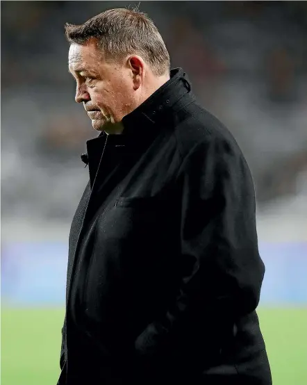  ?? GETTY IMAGES ?? Steve Hansen says the surprise defeat to South Africa in Wellington last month still haunts the All Blacks.
