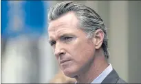  ?? ERIC RISBERG — THE ASSOCIATED PRESS FILE ?? What is keeping Gov. Gavin Newsom from mandating vaccinatio­ns for school staff, since the Food and Drug Administra­tion has already granted full approval of vaccines for adults?