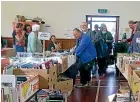  ??  ?? The Blue Dragon Book Fair is always popular in Ngaio.