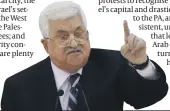  ??  ?? Mahmoud Abbas