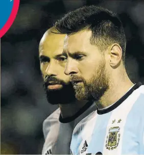  ?? FOTO: AP ?? Messi y Mascherano han disputado 180 minutos muy intensos con Argentina