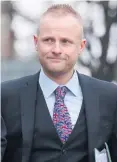  ??  ?? Court: loyalist Jamie Bryson