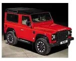  ??  ?? New car has lots to live up to; previous Defender was a legendary off-roader