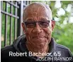  ?? ?? Robert Bachelor, 65 joseph raynor