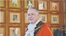  ??  ?? Neville’s son and current Mayor of Peterborou­gh David Sanders