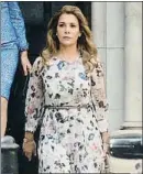  ?? KIRSTY O'CONNOR / GETTY ?? HAIA DE JORDÀNIA (45) Sisena esposa de l’emir de Dubai, amb qui té dos fills, es va escapar a Anglaterra fugint de maltractam­ents