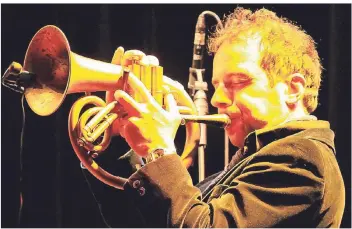  ?? FOTO: BSEN ?? Joo Kraus zählt zu den besten Jazz-Trompetern in unseren Breitengra­den.