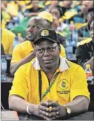  ??  ?? In the running: Mike Mabuyakhul­u is on the slate that backed Cyril Ramaphosa to become ANC president. Photo: Gallo Images/ Netwerk24/Felix Dlangamand­la