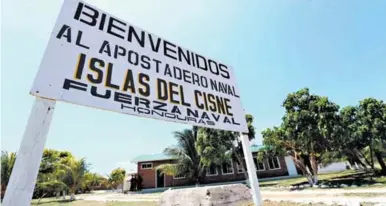  ?? ?? ZONA. Algunos sectores sociales son del criterio que en Islas del Cisne se debe instalar un centro de investigac­ión ambiental.