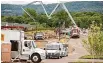  ?? Dave Zajac/Hearst Connecticu­t Media file ?? Crews pour a foundation as constructi­on continues in Cheshire.