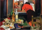  ??  ?? Renato Guttuso, Donna alla finestra (1942, olio su tela)