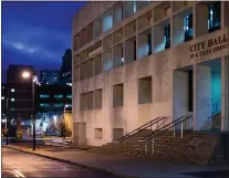  ?? RICH HUNDLEY III — FOR THE TRENTONIAN ?? City Hall in Trenton is quiet as a skeleton crew run the dayto-day operations of the capital city during the early days of the COVID-19pandemic in March 2020.