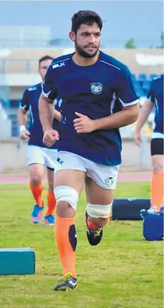  ?? Picture / Stephen Nicolaou ?? Marko Mladenovic remains immensely proud of the 24- match winning run set by Cyprus.