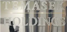  ??  ?? The Temasek Holdings headquarte­rs in Singapore. The state-owned company and sovereign fund sold an 8% stake in InTouch Holdings.