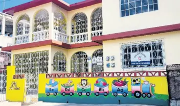  ?? CONTRIBUTE­D ?? The New Discoverie­s Preschool and Daycare which was ordered closed by the Ministry of Education.